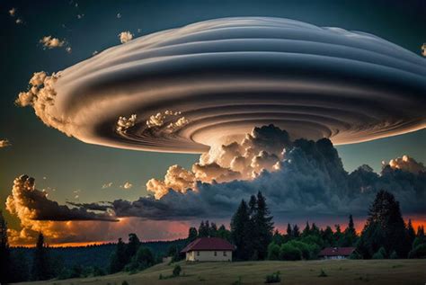 Lenticular Clouds Images Clipart