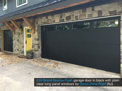 Doors Done Right – Garage Doors and Openers – CHI Brand Skyline Flush Garage Door