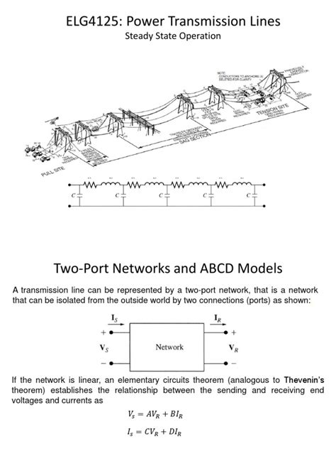 Power Transmission Lines | PDF | Electrical Impedance | Electric Power ...