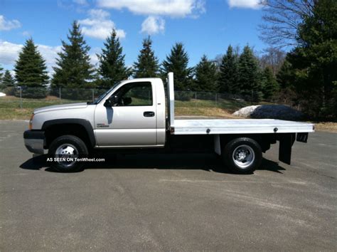 2005 Chevrolet Silverado 3500 Dually Flatbed Duramax Diesel 4x4 Allison ...