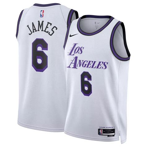 Los Angeles Lakers Lebron James City Jersey 2023 – Urban Culture