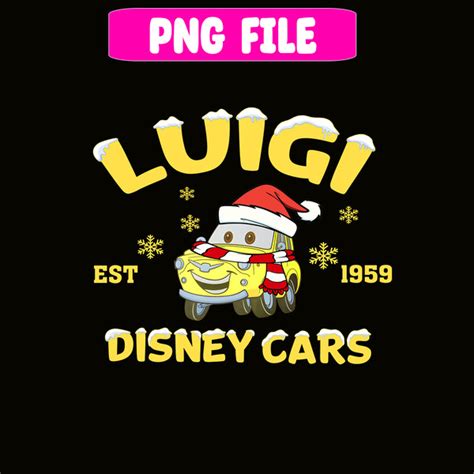 Luigi Disney Cars PNG - Inspire Uplift