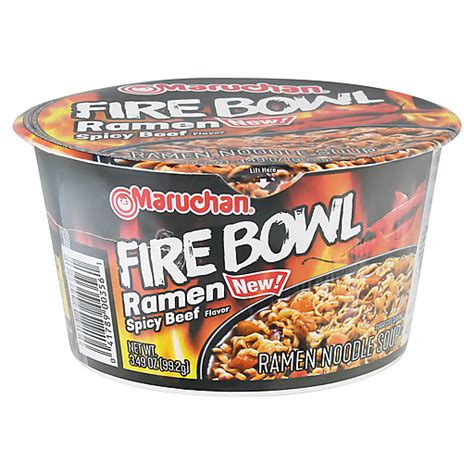 Maruchan Fire Bowl Spicy Beef | Asian Soups & Ramen | Yoder's Country ...