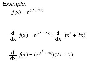 Derivatives of Power Functions of e | Calculus Reference | Electronics ...