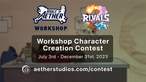 Rivals Workshop Character Creation Contest – Aether Studios