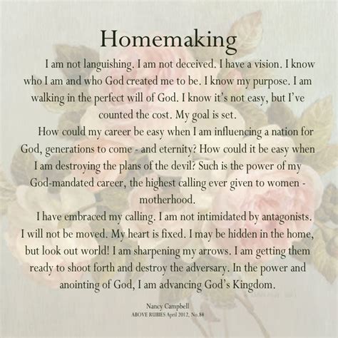 Homemaker Quotes. QuotesGram