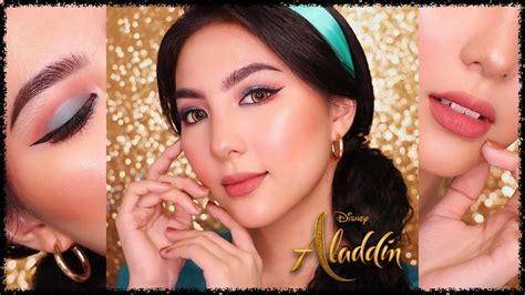 Princess Jasmine Makeup Tutorial 👑| ALADDIN 2019 - YouTube