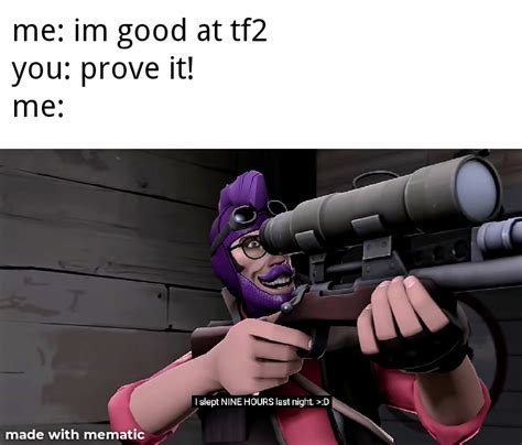 From "How it FEELS to Play Sniper in TF2" by LazyPurple : r/TeamFortress2Memes