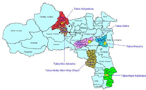 Tigray Regional Map