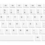 Vector white pc keyboard Stock Vector Image by ©th3fisa #187422906