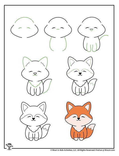 How to Draw Cute Animals | Woo! Jr. Kids Activities : Children's Publishing