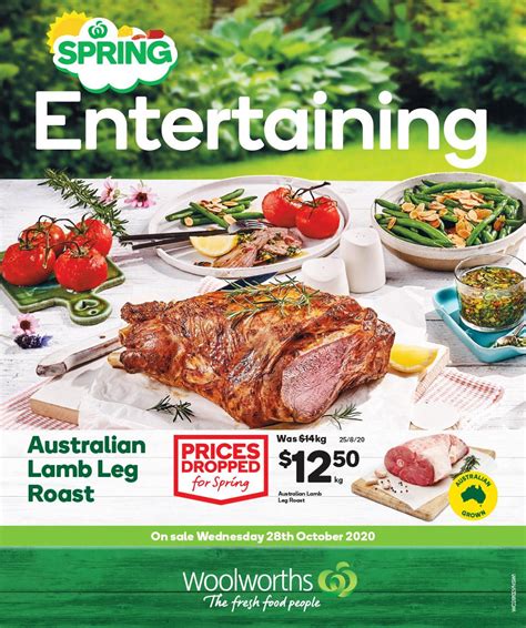 Woolworths Catalogue Spring Entertainment 28 Oct - 3 Nov 2020 ...