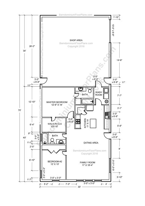 Barndominium Floor Plans | Barndominium Floor Plans. 1-800-691-8311 | Metal building house plans ...