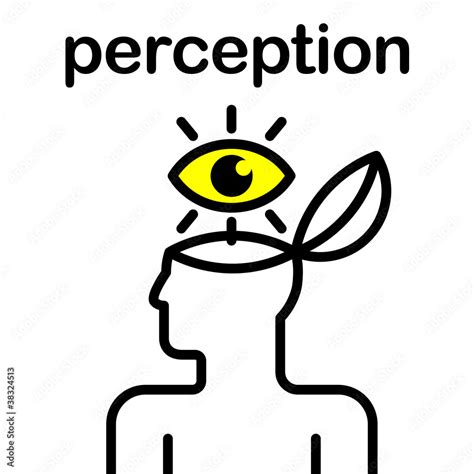 perception icon Stock-Vektorgrafik | Adobe Stock