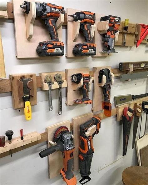 20 Best Garage Organization (5) | Garage tool storage, Garage tools, Diy garage storage