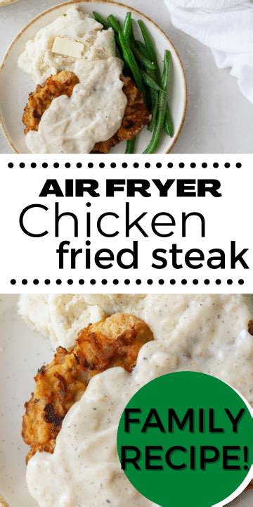 Air Fryer Chicken Fried Steak