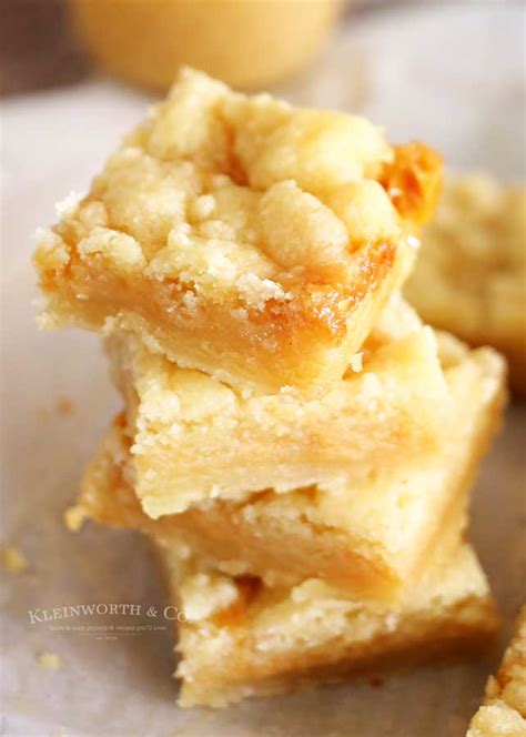 Salted Caramel Butter Bars - Yummi Haus