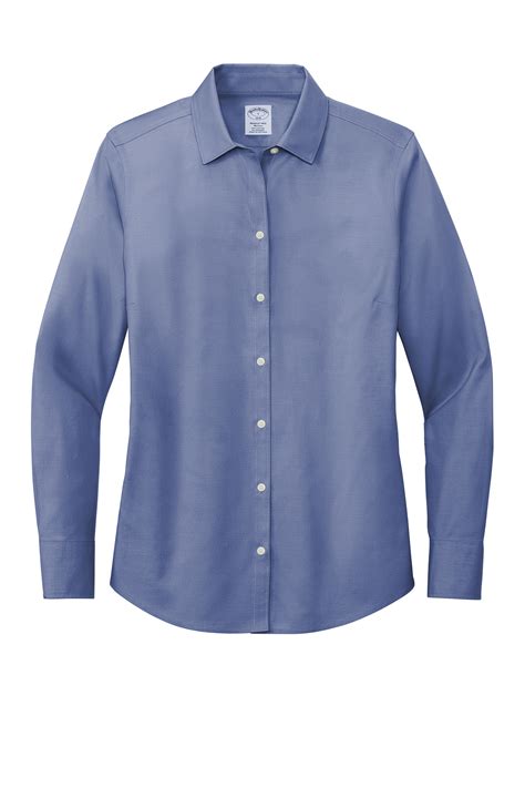 Brooks Brothers Women’s Wrinkle-Free Stretch Pinpoint Shirt | Product | Company Casuals