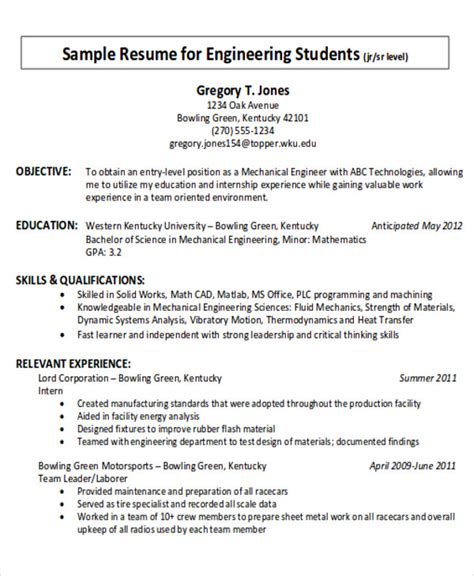 Sample Resume For Fresh Graduates Business Management - Free Samples ...