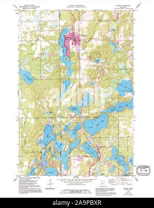 Nisswa, Minnesota, map 1959, 1:24000, United States of America by ...