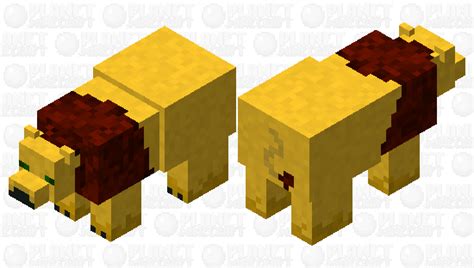 Lion Minecraft Mob Skin