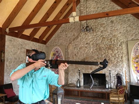 Using a Real Gun as a Virtual Reality Gun Controller | Lead Tech