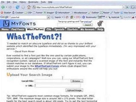 Font Tutorial: Know the font in the image - YouTube