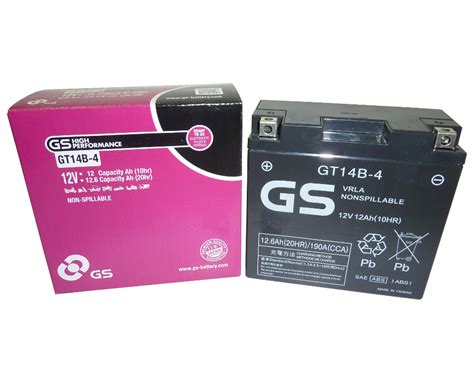 GS Yuasa Battery GT14B-4