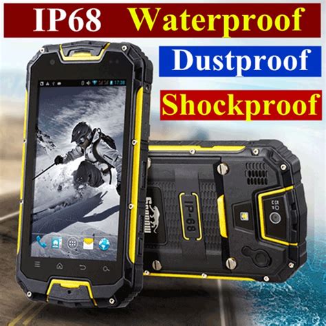 original Snopow waterproof phone M8C M8 cell mobile phone android smart ...