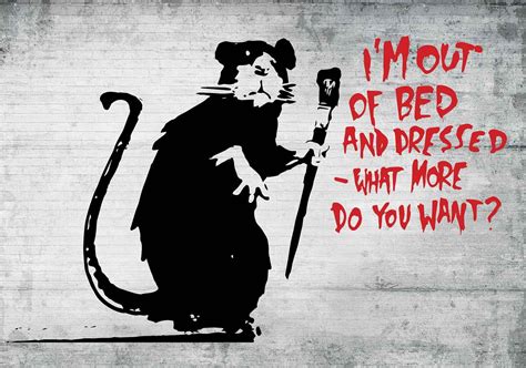 Banksy to nie tylko street art - blog Haloart