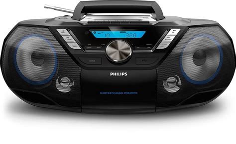 Philips AZB798T - Bærbar CD-spiller med Bluetooth og DAB+