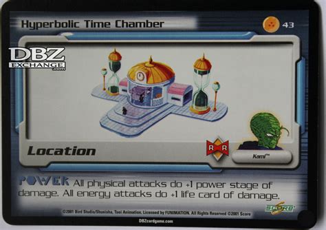 Retro DBZ CCG | 43 Hyperbolic Time Chamber – DBZ Exchange