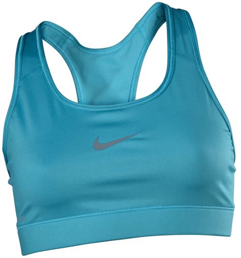 Nike - Nike Women's Pro Combat Medium Impact Compression Sports Bra-Teal (358) - Walmart.com ...