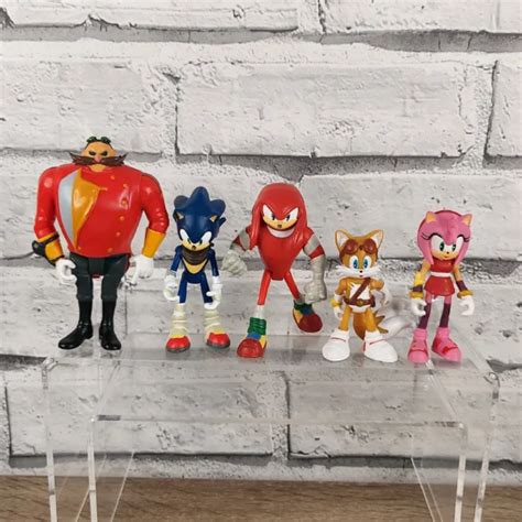 SONIC BOOM FIGURE Bundle Eggman Sonic The Hedgehog Knuckles Tails Amy Rose Tomy £29.99 - PicClick UK