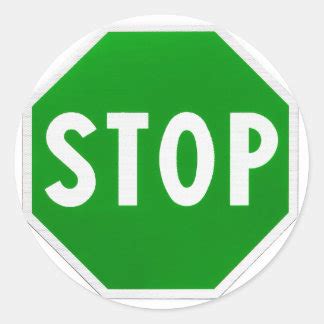 1,000+ Stop Sign Stickers and Stop Sign Sticker Designs | Zazzle