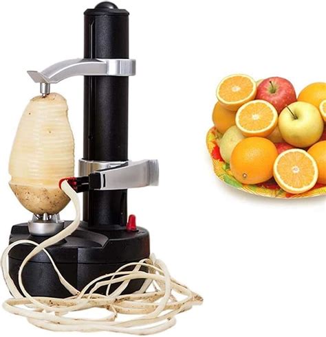 Apple Peelers,Electric Potato Peeler Automatic Rotating Apple Peeler Potato Peeling Machine ...