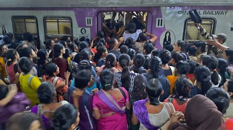 Mumbai local train services disrupted, delayed as heavy rainfall ...