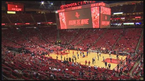 khou.com | Rockets in NBA playoffs but plenty of empty seats