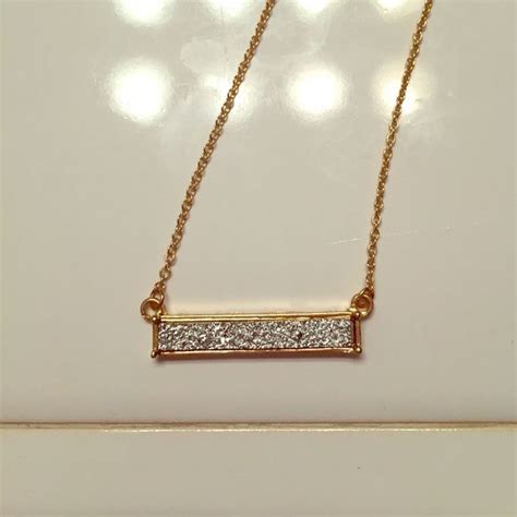 Gold brick necklace | Sparkly necklace, Gold, Necklace