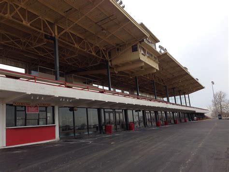 The grandstand at The Red Mile. Lexington, KY Before the Grand New ...