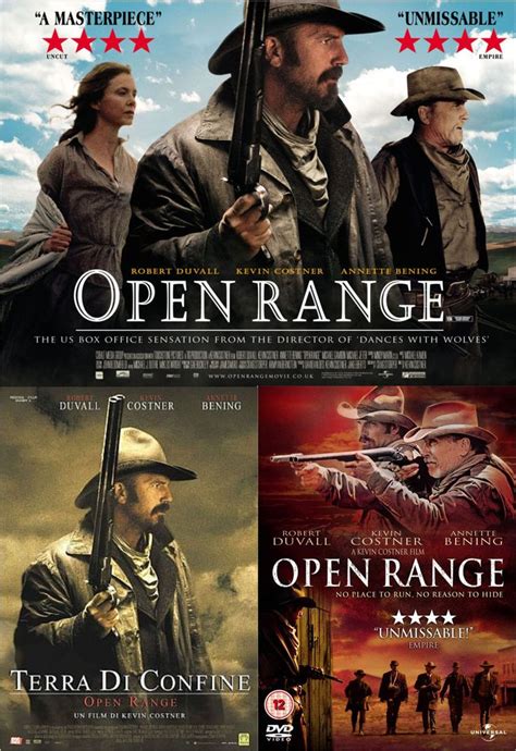 Open Range posters | Open range, Robert duvall, Kevin costner