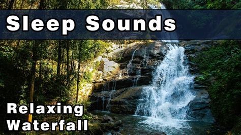 Relaxing Waterfall Sounds, Water Sounds, Waterfall White Noise, Sleep ...