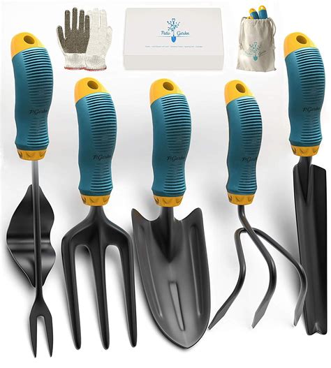 Gardening Tools Set from Alloy Steel - Heavy Duty Garden Tool Set with ...