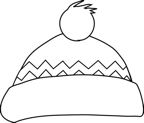 Winter Clothing Colouring Pages - In The Playroom