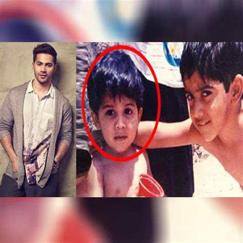 These throwback pictures of birthday boy Varun Dhawan will make your day