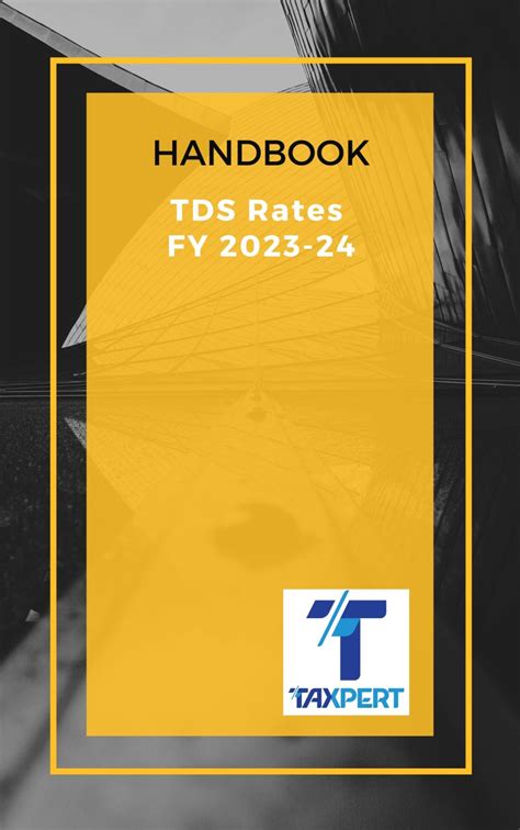 Handbook: TDS Rates Chart FY 2023-24 | Free PDF Copy