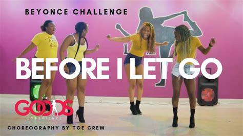 BEFORE I LET GO DANCE CHALLENGE BEYONCÉ - YouTube