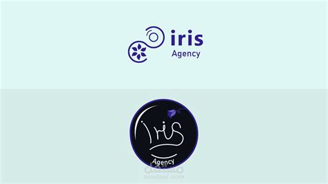 Iris logo design | مستقل