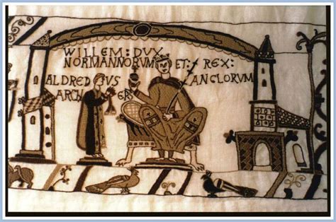 Coronation of William the Conqueror as king of England, on 25 December 1066. The ceremony was ...