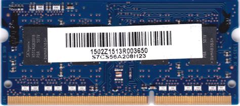 Hynix 4 GB DDR3 Laptop Ram 10600MHz/1333MHz PC3 - 12800S SODIMM with 3 ...